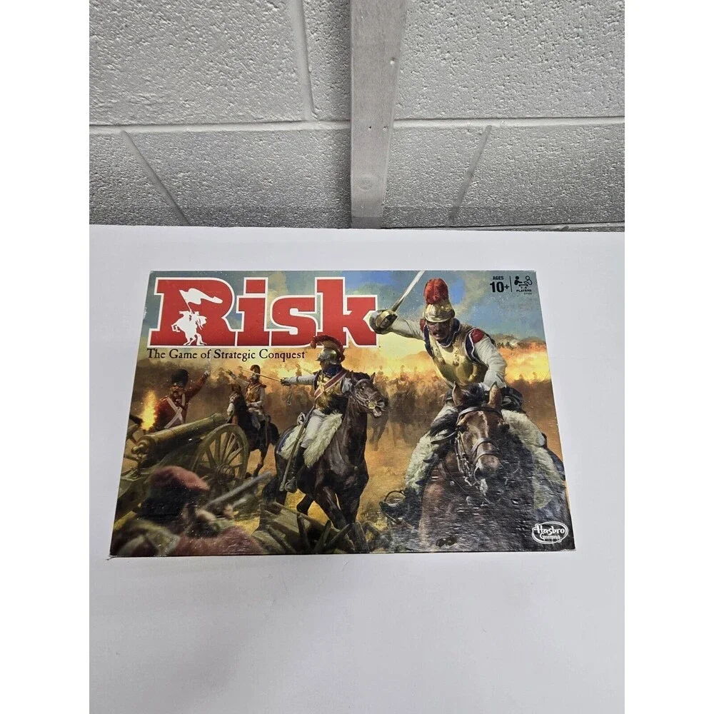Risk The Game of Strategic Conquest Board Game Hasbro 2015 Modern Complete